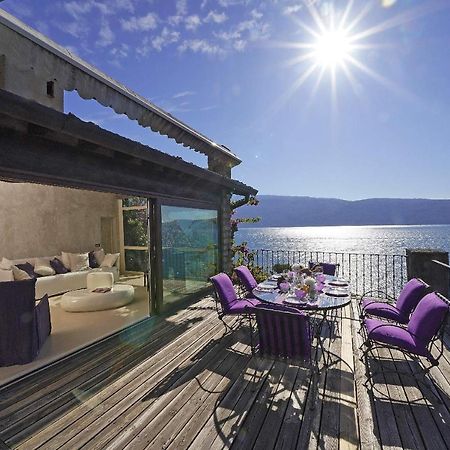 Villa Rachele: Stunning Luxury Villa In Centre Gargnano With Private Pool And Breathtaking Views Buitenkant foto