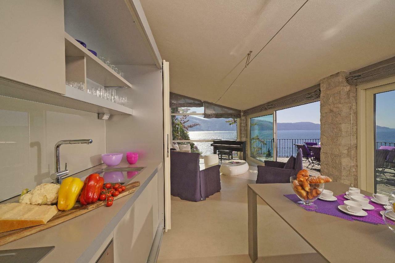 Villa Rachele: Stunning Luxury Villa In Centre Gargnano With Private Pool And Breathtaking Views Buitenkant foto