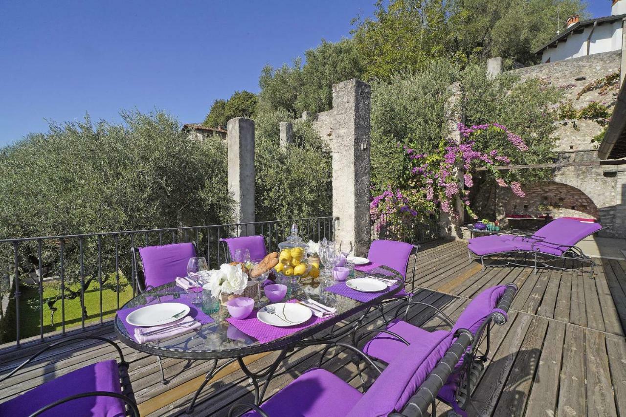 Villa Rachele: Stunning Luxury Villa In Centre Gargnano With Private Pool And Breathtaking Views Buitenkant foto