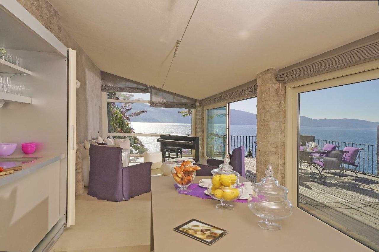 Villa Rachele: Stunning Luxury Villa In Centre Gargnano With Private Pool And Breathtaking Views Buitenkant foto