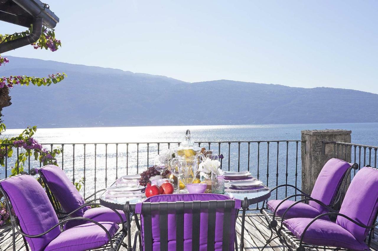 Villa Rachele: Stunning Luxury Villa In Centre Gargnano With Private Pool And Breathtaking Views Buitenkant foto