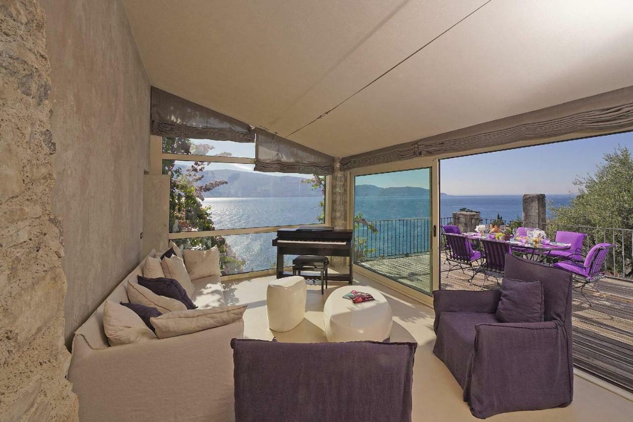 Villa Rachele: Stunning Luxury Villa In Centre Gargnano With Private Pool And Breathtaking Views Buitenkant foto