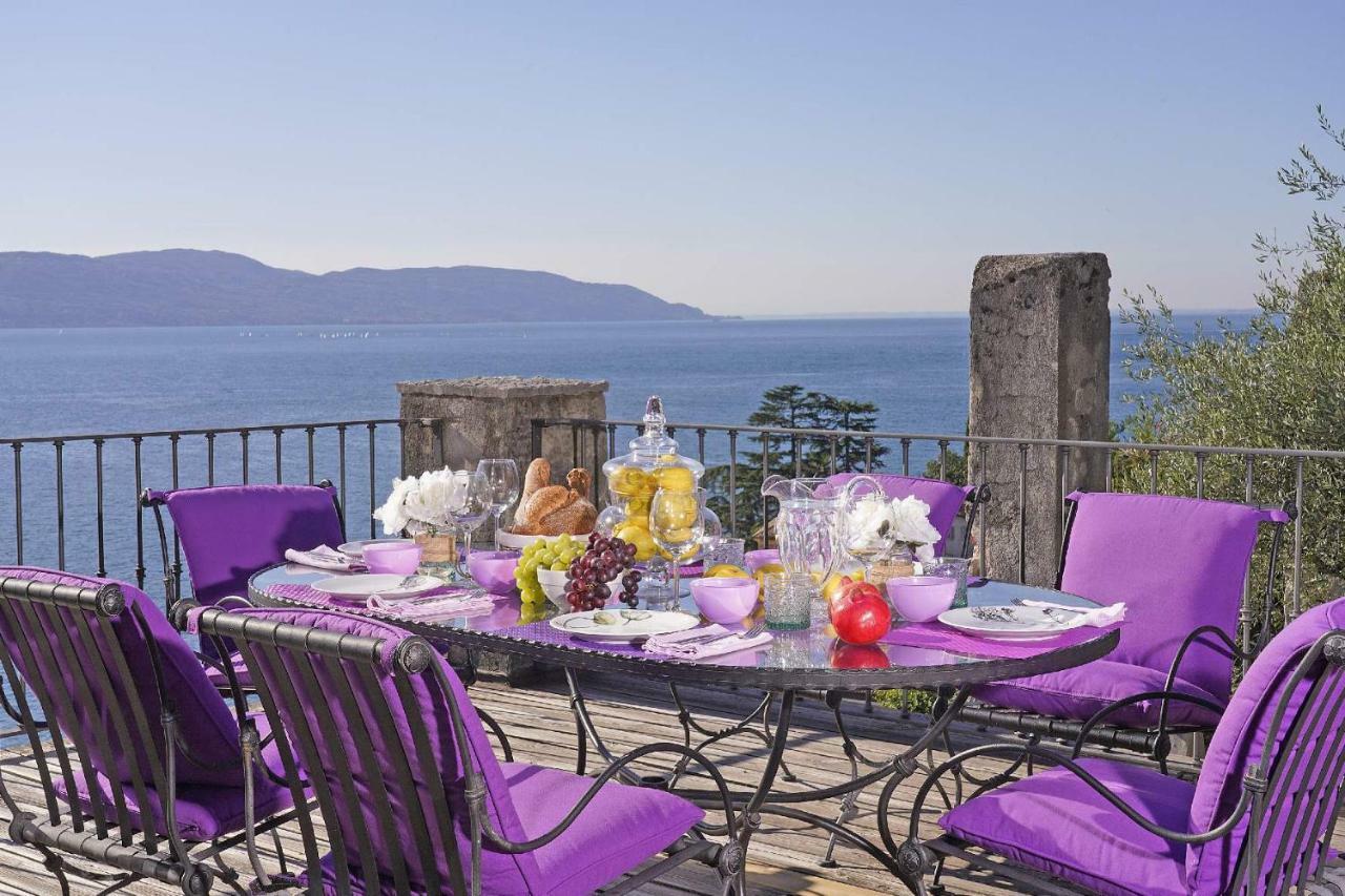 Villa Rachele: Stunning Luxury Villa In Centre Gargnano With Private Pool And Breathtaking Views Buitenkant foto