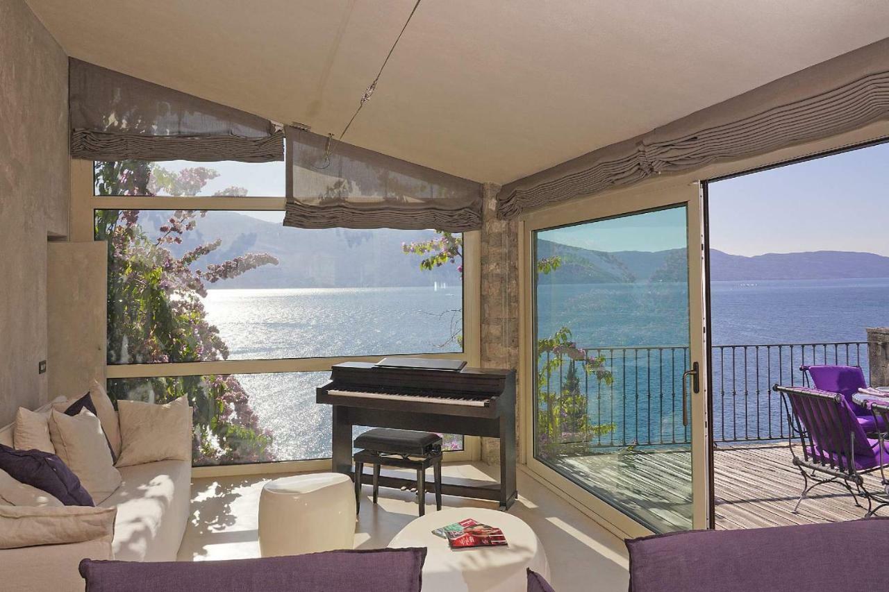 Villa Rachele: Stunning Luxury Villa In Centre Gargnano With Private Pool And Breathtaking Views Buitenkant foto