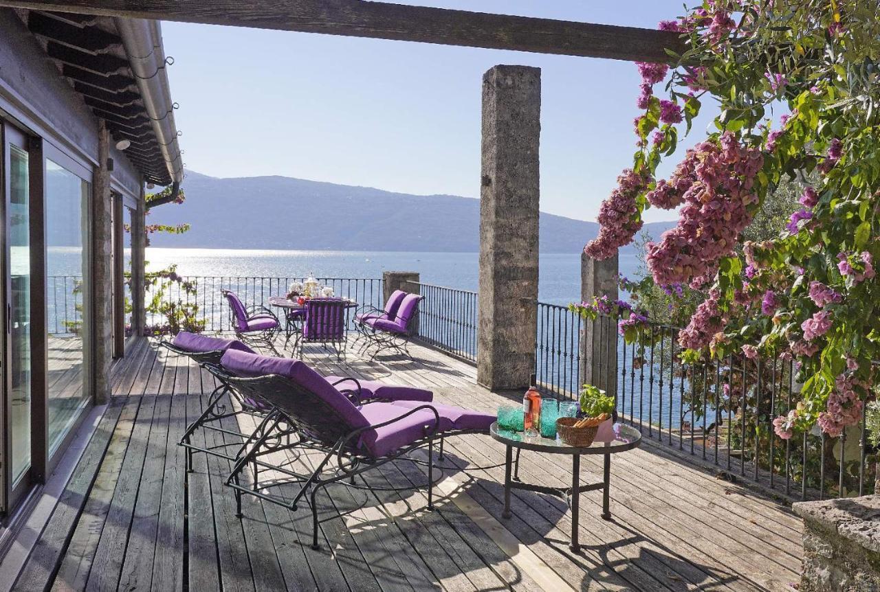 Villa Rachele: Stunning Luxury Villa In Centre Gargnano With Private Pool And Breathtaking Views Buitenkant foto
