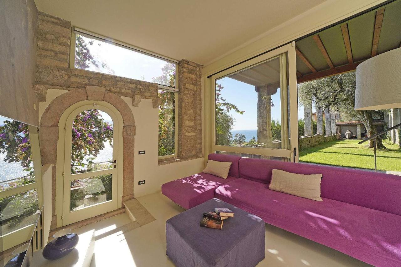 Villa Rachele: Stunning Luxury Villa In Centre Gargnano With Private Pool And Breathtaking Views Buitenkant foto